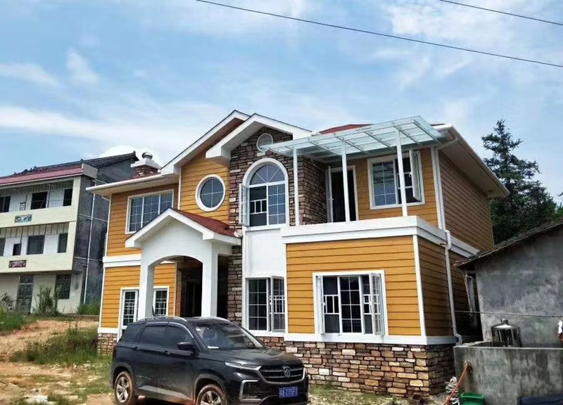 舟山市李先生的轻钢别墅(图1) 浙江省舟山市李先生的轻钢别墅