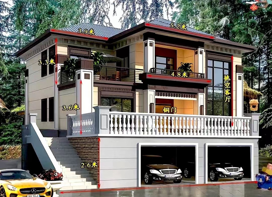 轻钢房屋的外观设计风格有哪些选择？(图2)