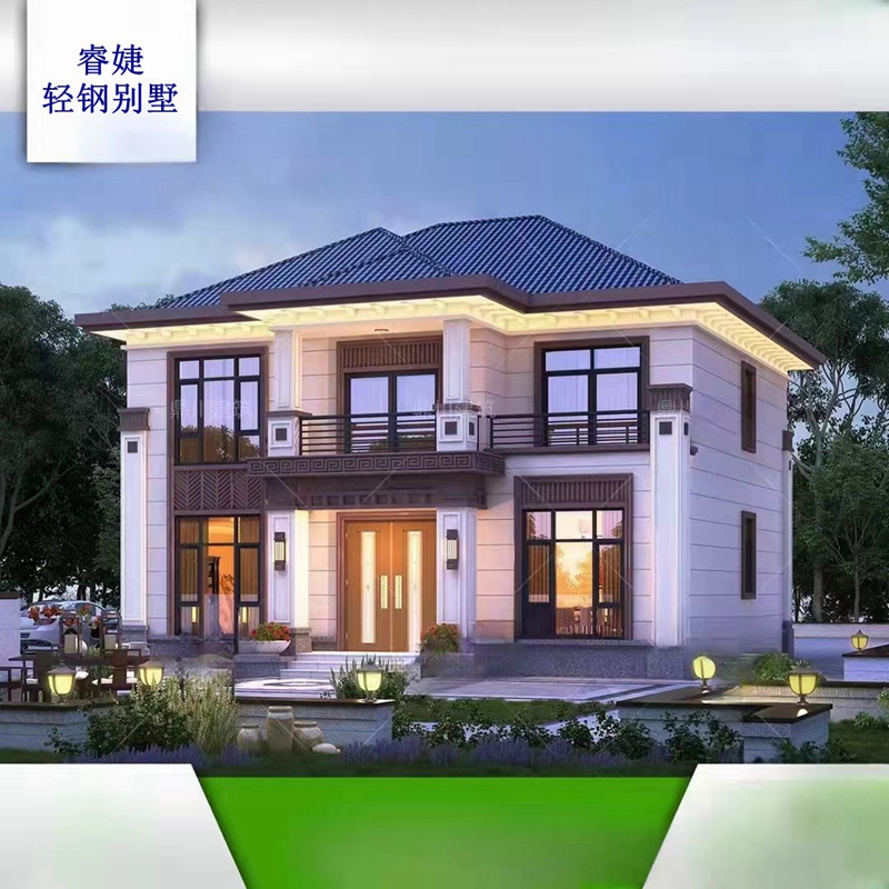 轻钢别墅实心墙体的技术特点(图2)